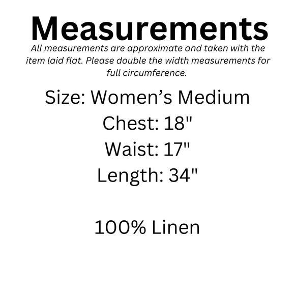 Island Company Linen Shift Dress Coastal Resort Preppy Nautical Old Money - Picture 4 of 6